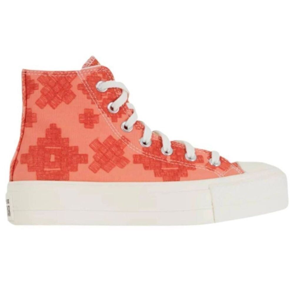 CONVERSE Chuck Taylor All Star Hi "Bright Madder' Sneaker Size 8